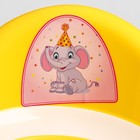 Горшок детский антискользящий «Бэйби-Комфорт» с крышкой, съёмная чаша, жёлтый - Фото 5