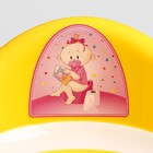 Горшок детский антискользящий «Бэйби-Комфорт» с крышкой, съёмная чаша, цвет жёлтый - Фото 7