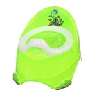 Горшок детский антискользящий «Бэйби-Комфорт» с крышкой, съёмная чаша, салатовый - Фото 9