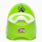 Горшок детский антискользящий «Бэйби-Комфорт» с крышкой, съёмная чаша, салатовый - Фото 3