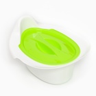 Горшок детский антискользящий «Бэйби-Комфорт» с крышкой, съёмная чаша, салатовый - Фото 10