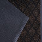 Коврик придверный влаговпитывающий «Галант», 50×80 см, цвет коричневый - Фото 4