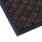 Коврик придверный влаговпитывающий «Галант», 50×80 см, цвет коричневый - Фото 5