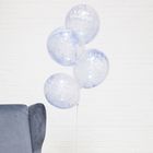 Шар воздушный с блестками "С Днём Рождения", 12", набор 5 шт. - Фото 2