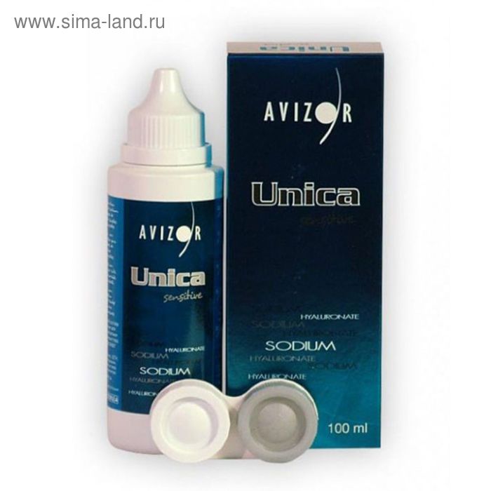 Раствор для линз Avizor Unica Sensitive 100 мл - Фото 1