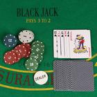 Покер, набор для игры (карты 2 колоды, фишки 100 шт.), с номиналом, 20 х 20 см - Фото 8