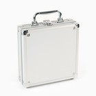 Покер, набор в металлическом кейсе (карты 2 колоды, фишки 100 шт. без номинала, 5 кубиков) - Фото 4