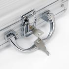 Покер, набор в металлическом кейсе (карты 2 колоды, фишки 100 шт. без номинала, 5 кубиков) - Фото 5