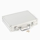 Покер, набор в металлическом кейсе (2 колоды карт, фишки 200 шт. без номинала, 5 кубиков) - Фото 5