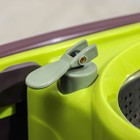 Набор для уборки: ведро на колёсиках с металлической центрифугой 18 л, швабра, запасная насадка из микрофибры, 2 дозатора, цвет МИКС - Фото 7