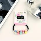 Резинка для волос QF «Радуга», глянец - Фото 1