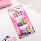 Набор для волос "Маленький ангел" (4 невидимки, 11 резинок+силиконовые резинки) - Фото 1