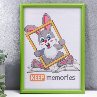 Фоторамка для фото 21×30 см Keep memories, Cedar, салатовый