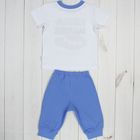 Пижама для мальчика, рост 92 см, цвет белый/голубой 13044001037.140_М - Фото 7