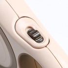 Рулетка с системой эффективного скручивания поводка, 5 м, до 20 кг, бежево-зелёная - Фото 5