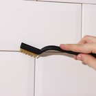 Набор щёток Доляна, 3 шт., латунная, стальная, нейлоновая - Фото 13