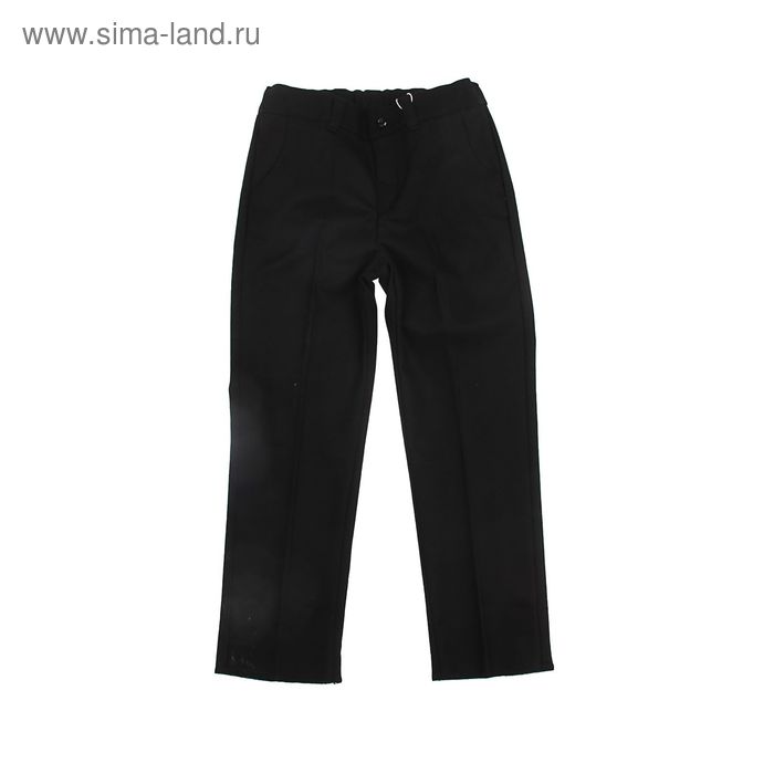 Брюки для мальчика, рост 98 см, черный 26377015338.Y00_М - Фото 1