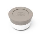 Соусница с крышкой Temple, средняя, цвет бело-серый - Фото 2