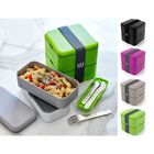 Ланч-бокс Square, зелёный, 1,7 л - Фото 2