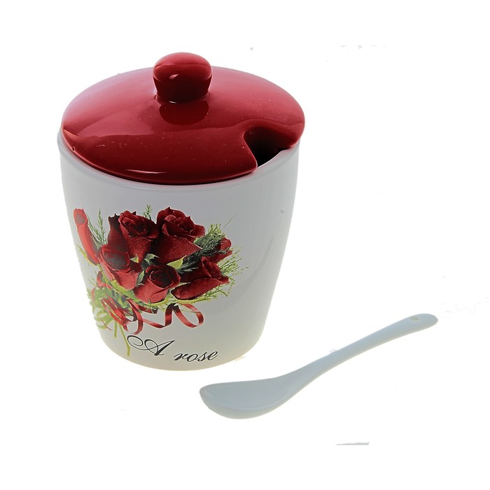 Сахарница с ложечкой 360 мл "Лето" - Фото 1