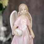 Сувенир "Ангелочек девочка с сердечком в руках" 15х7х5,5 см - Фото 5