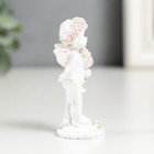 Фигурка полистоун «Ангел с букетом розовых роз», 6.5×2.5×2.5 см, МИКС - Фото 3