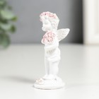 Фигурка полистоун "Ангел с букетом розовых роз" МИКС 6,5х2,5х2,5 см - Фото 5
