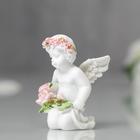 Фигурка полистоун «Ангел с бутонами роз», 5.8×3.3×3.7 см, МИКС - Фото 3