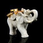 Сувенир полистоун Lucky "Денежный слон" 2,8х3,8х2 см - Фото 2