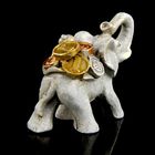 Сувенир полистоун Lucky "Денежный слон" 2,8х3,8х2 см - Фото 3