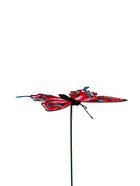 Штекер садовый «Бабочка вайлет», 8×7 см, h=25 см, МИКС - Фото 5