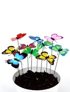 Штекер садовый «Бабочка вайлет», 8×7 см, h=25 см, МИКС - Фото 7