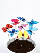 Штекер садовый «Бабочка вайлет», 8×7 см, h=25 см, МИКС - Фото 8