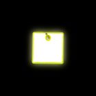 Светоотражающий элемент "Квадрат", 3*3см, цвет МИКС - Фото 2