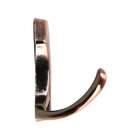 Крючок мебельный ТУНДРА TKd=007, двухрожковый, медь - Фото 5