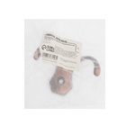 Крючок мебельный ТУНДРА TKd=007, двухрожковый, медь - Фото 6