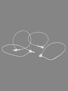 Стяжки пластиковые, 1000 шт. L=14 см, прозрачные - Фото 1