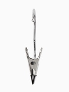 Крючок - вешалка с прищепкой, 10 шт. 5×2×11.5 см, цвет хром - Фото 5