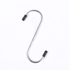 Набор крючков для рейлинга Доляна, d=2,5 см, 10 см, 4 шт, цвет хром - Фото 2