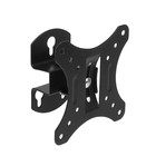 Кронштейн Luazon KrON-52, для ТВ, наклонно-поворотный, 10-27", до 20 кг, чёрный - Фото 2