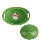 Кокотница с крышкой Доляна «Базилик», 500 мл, цвет зелёный - Фото 3