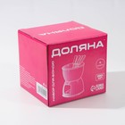 Набор для фондю Доляна «Глянец», 6 предметов: чаша 400 мл, подставка, 4 шпажки, керамика, белый - Фото 7