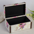 Шкатулка дерево "Июнь" 12х24х14 см - Фото 2