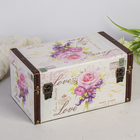 Шкатулка дерево "Июнь" 12х24х14 см - Фото 5