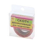 Клейкая лента декоративная тканевый "Яркие цветочки" МИКС, длина 3,6 метра - Фото 2