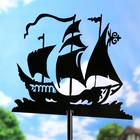 Флюгер "Парусник" большой 500х600 №32 - фото 24737611