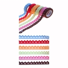 Клейкая лента декоративная текстиль "Одноцветная" МИКС, длина 1,8 метра - Фото 1
