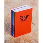 Блокнот для рисунков А6, 80 листов на склейке Clairefontaine Zap Вook, 80 г/м², 4 вида - Фото 1