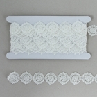 Тесьма декоративная для творчества "Ажурные круги" намотка 3 м - Фото 1