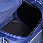 Сумка спортивная, трансформер, отдел на молнии, 3 наружных кармана, цвет синий/серый - Фото 6